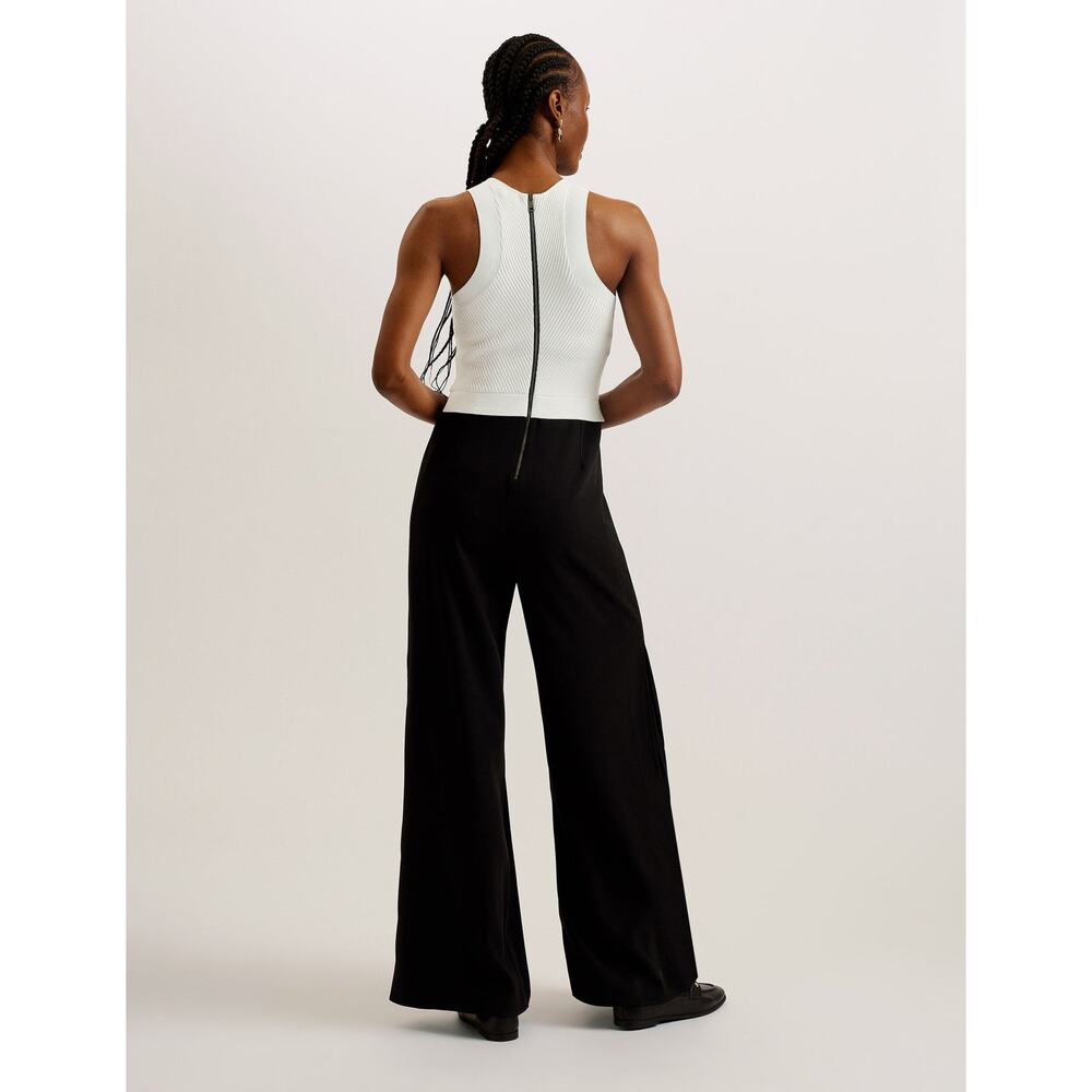 NWOT Ted Baker TOVELI Illusion Top and Trouser Jumpsuit - Picture 2 of 9